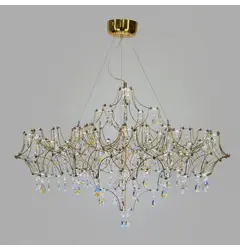 Люстра Linef СТРУКТУРИ (LJ) LJ2598-1050 GD+WT