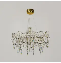 Люстра Linef СТРУКТУРИ (LJ) LJ2598-730 GD+WT