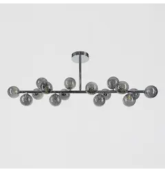 Люстра Linef MJ 17 MJ17L-1000 CH+GR