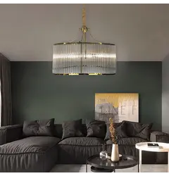 Люстра Linef MJ 101 MJ101-600 AB+CL