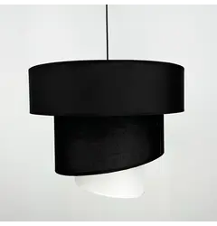 Люстра Linef MJ 159 MJ159-500 BK+BK+WT