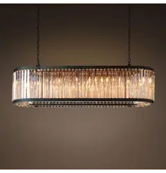 Люстра Linef MJ 160 MJ160-L1200 BK+GR