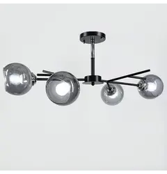 Люстра Linef 088N BK 088N/4 BK+CH+GR