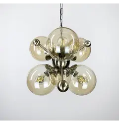 Люстра Linef 0666/6 0666/6 Satin+Amber