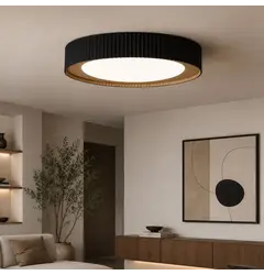 Люстра Linef 1905 1905C-620 BK+Wood