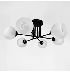 Люстра Linef 4222 4222/6G BK+WT