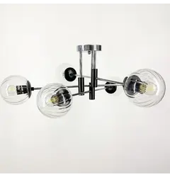 Люстра Linef 51797 CH+BK 51797/6 CH+BK+CL