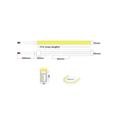 Архітектурний неон Nova Luce GOMU 12X20 IP67 HORIZONTAL BENDING 9530019
