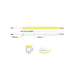 Архітектурний неон Nova Luce GOMU 16X17 IP67 3D BENDING 9530026