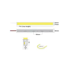 Архітектурний неон Nova Luce GOMU 12X20 IP44 PROFILE-FREE 9530050