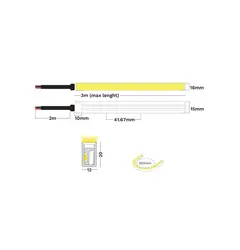 Архітектурний неон Nova Luce GOMU 12X20 IP68 NON-CUSTOMIZABLE 9540043