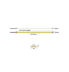 Світлодіодні стрічки Nova Luce SOLID 9540105