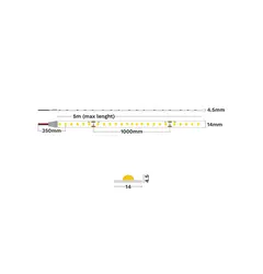 Світлодіодні стрічки Nova Luce HONOR HIGH VOLTAGE 9621530
