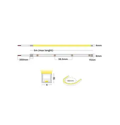 Архітектурний неон Nova Luce KEMA 4X10 IP67 HORIZONTAL BENDING 9540108