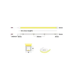 Архітектурний неон Nova Luce KEMA 6X6 IP67 VERTICAL BENDING 9540115