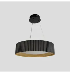 Люстра Linef 1905 1905P-480 BK+Wood