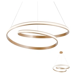 Подвесной светильник REDO 01-1796 TORSION Bronze + Dimmable