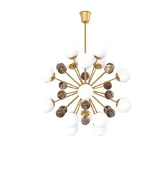 Люстра Burst 2 marble PikArt, арт. 35036-1