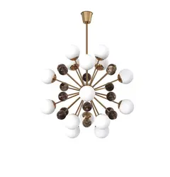 Люстра Burst 2 marble PikArt, арт. 35036-2