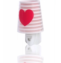 Дитячий нічник в розетку Dalber LIGHT FEELING Pink 92192
