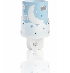 Детский ночник в розетку Dalber MOON BLUE 61235T