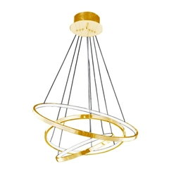 Люстра Azzardo AZ2918 Wheel Gold DIMM