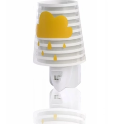 Дитячий нічник в розетку Dalber LIGHT FEELING GREY 92191