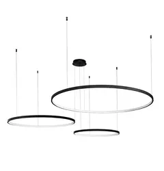 Люстра 7529832-3B BLACK LED (600+800+1000)
