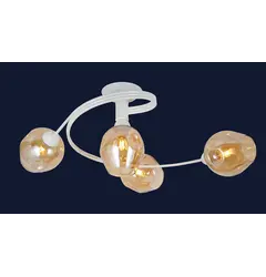 Люстра 761LX04-4 WH+BR