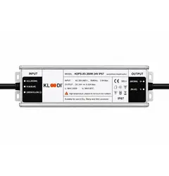 Блок живлення 200W, 24V. IP67 KLOODI KDPS-XS 200 24V IP67