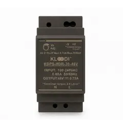 Блок живлення на дінрейку 30W 48V IP20 KLOODI KDPS-HDR-30-48V