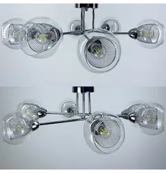 Люстра Linef 1718/6 CH+CL