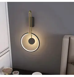 Бра Linef BD117 BK+GD