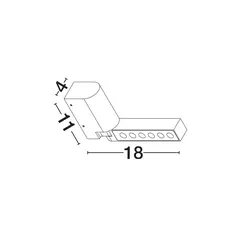 Настенный светильник Nova Luce PIVOT 9030978