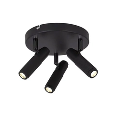 Потолочный светильник Searchlight HANDLEBAR 71201-3BK