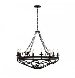 Люстра Searchlight CARTWHEEL 8908-8BK