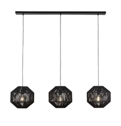 Люстра Searchlight WICKER 11201-3BK