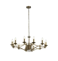 Люстра Searchlight ASCOT 41312-12AB