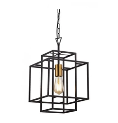 Люстра Searchlight CRATE 4631BK