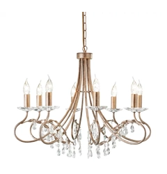 Люстра Elstead Christina CRT8 SILVER/GOLD