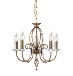 Люстра Elstead Aegean AG5 AGED BRASS