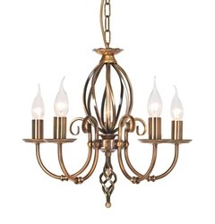 Люстра Elstead Artisan ART5 AGD BRASS