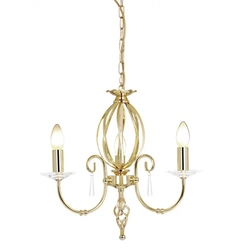 Люстра Elstead Aegean AG3 POL BRASS