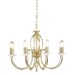 Люстра Elstead Aegean AG8 POL BRASS