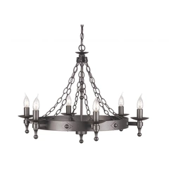 Люстра Elstead WARWICK WR6 GRAPHITE