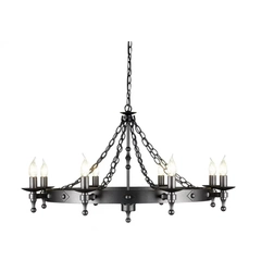 Люстра Elstead WARWICK WR8 GRAPHITE
