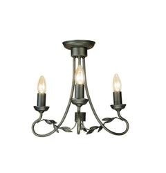 Люстра Elstead Olivia OV3 BLK/GOLD
