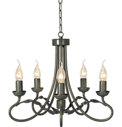 Люстра Elstead Olivia OV5 BLK/GOLD