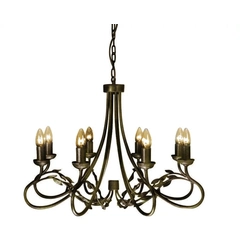 Люстра Elstead Olivia OV8 BLK/GOLD