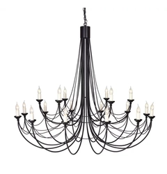 Люстра Elstead Carisbrooke CB18 BLACK